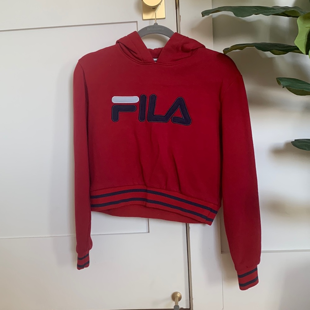 FILA Penelope cropped hoodie
